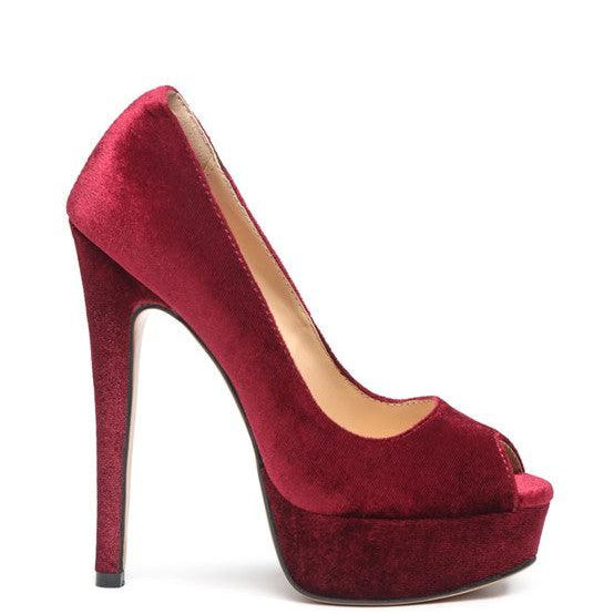 Women's Shoes - Heels Brielle High Heel Peep Toe Stiletto