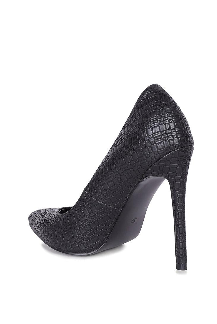 Women's Shoes - Heels Brinkles Weave Pattern High Heel Pumps