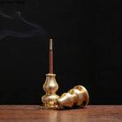 Bronze lotus incense burner for relaxing aromatherapy sessions