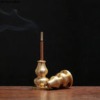 Bronze lotus incense burner for relaxing aromatherapy sessions