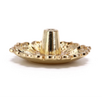 Bronze lotus incense burner for aromatherapy and home decor