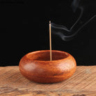 Bronze lotus incense burner, elegant design for aromatherapy use
