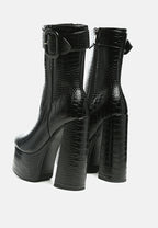 Bumpy Platform Bootie
