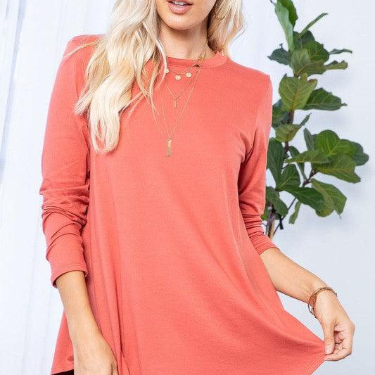 Women's Shirts Butter Soft Solid Fabric Tops