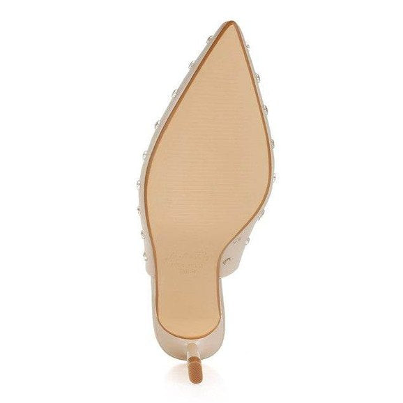 Dasavla Heart-Shaped Rhinestone Studded Slingbacks - VacationGrabs