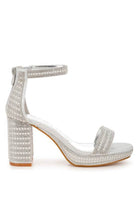 Mejuri Rhinestones And Pearl Embellished Sandals - VacationGrabs