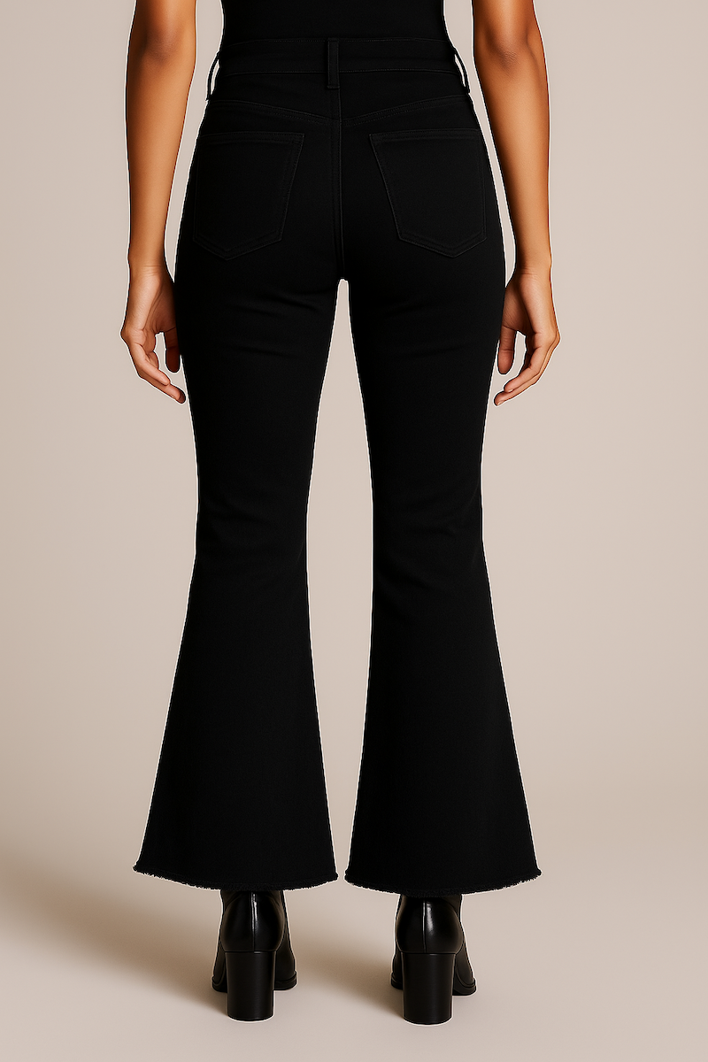 Midnight Rodeo Rhinestone Flare Jeans – Made In The Usa
