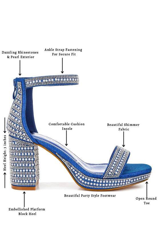Mejuri Rhinestones And Pearl Embellished Sandals - VacationGrabs