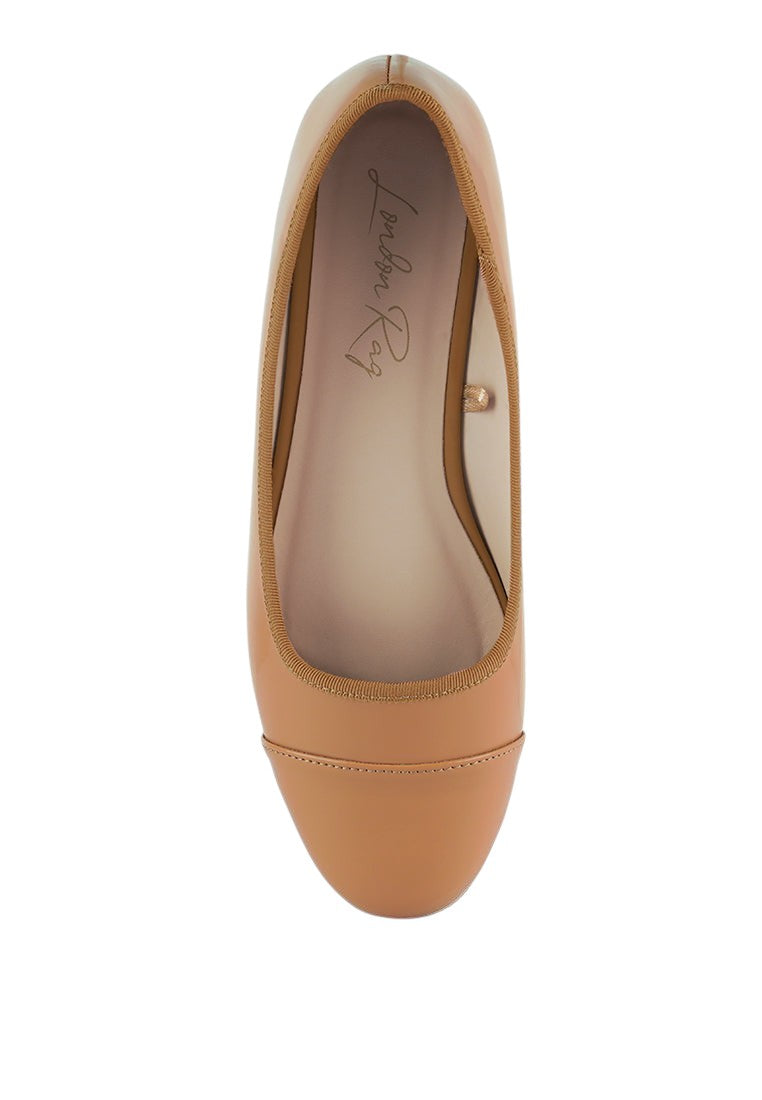 Camella - Ballerines plates à bout rond