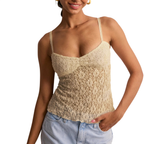 Lace Camisole for Women's Vacation Wardrobe Refresh