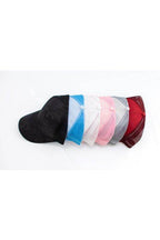 Assorted camouflage messy bun cap in various colors for stylish women
