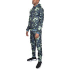 WEIV camouflage tracksuit for men featuring a hoodie and joggers in stylish design