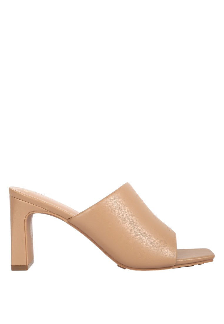 Cannes Slim Block Heel Sandals