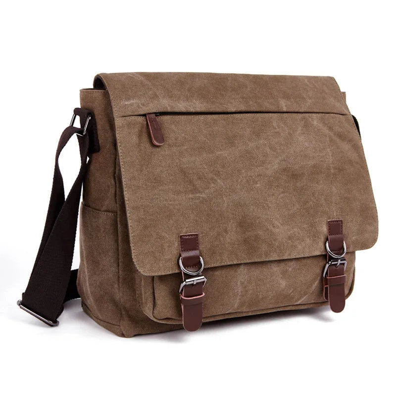 Brown canvas totes bag for stylish everyday use