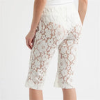 Women's lace capri dress pants, perfect for beach outings