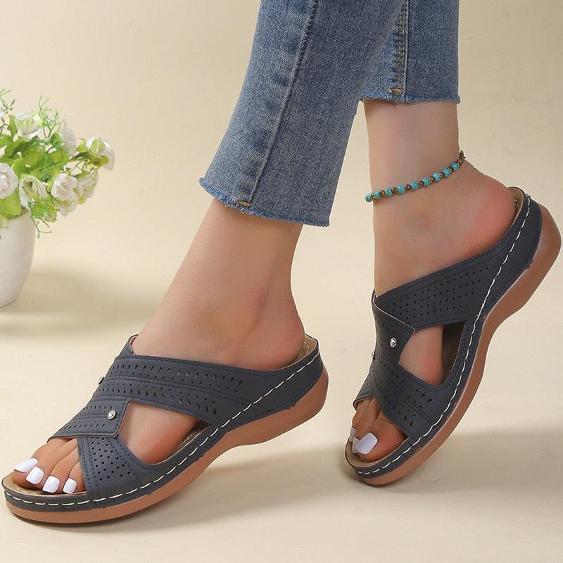 Women's Shoes - Sandals Casual Criss Cross Hollow Out Sandals For Women