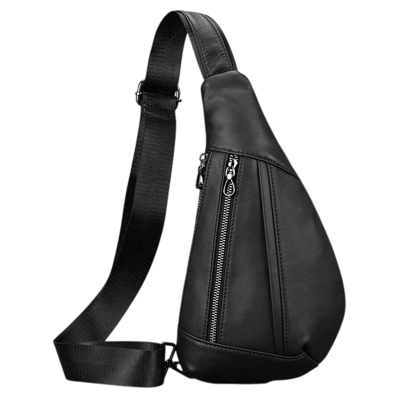 Sac à bandoulière en cuir pour homme décontracté