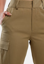 Casual High Waist Straight Pants