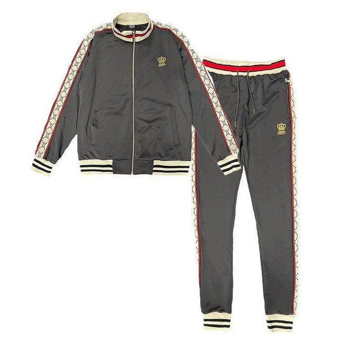 Cc Logo Track Jacket And Pant Set - VacationGrabs