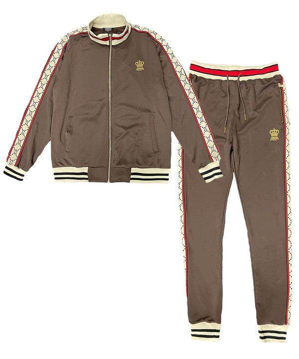 Cc Logo Track Jacket And Pant Set - VacationGrabs