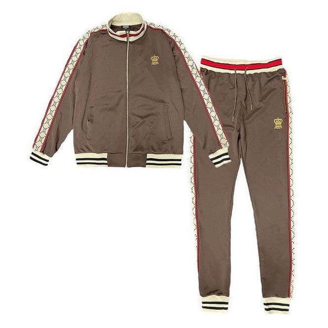 Cc Logo Track Jacket And Pant Set - VacationGrabs