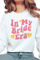 Women's Sweatshirts & HoodiesPlus Size - In My Bride Era Graphic Sweatshirt - VacationGrabs