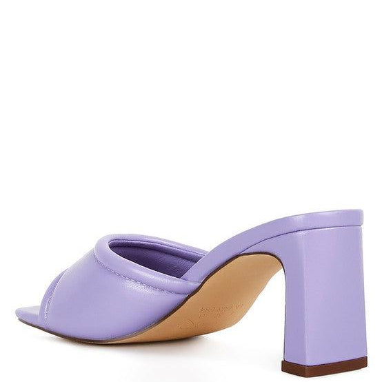 Women's Shoes - Heels Celine Quilted Italian Block Heel Sandals