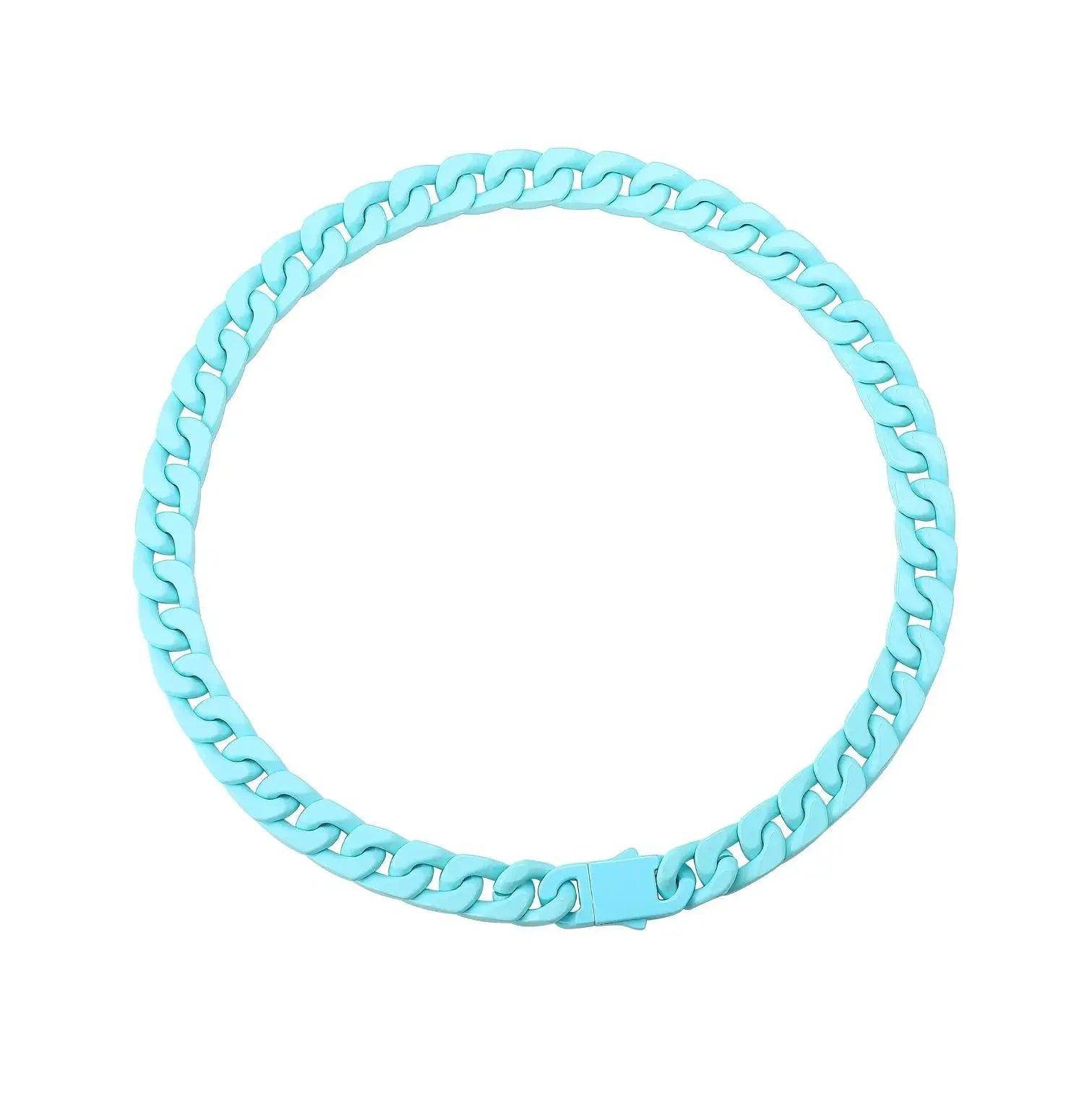 VacationGrabs turquoise chain choker necklaces for stylish men's fashion looks