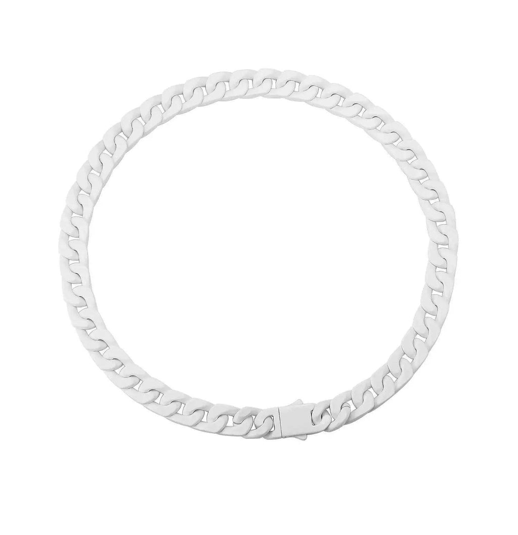 Stylish men's chain choker necklaces in silver for a modern accessory look