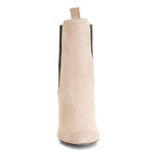 Rag Company women's nude suede Chelsea boot boots for stylish casual wear