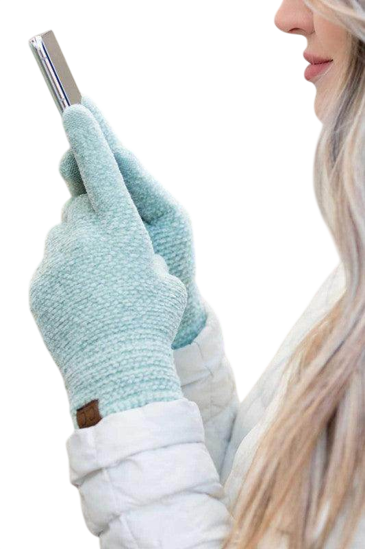 Chenille Touch Gloves for Women