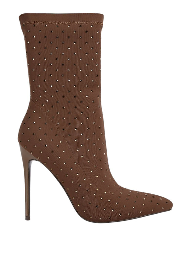 Cheugy Embellished Ankle Boots