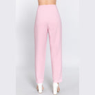 VacationGrabs pink chic high waisted dress pants for women with straight-leg fit and tailored style