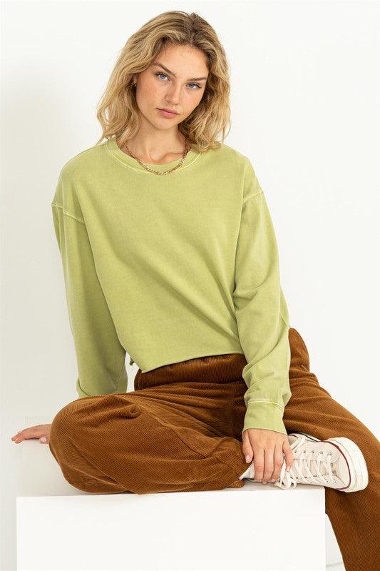 Women's Sweatshirts & Hoodies Chic Take Long Sleeve Sweatshirt