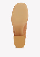 Sole of London Rag International chunky heel loafers for women with a durable grip and stylish design