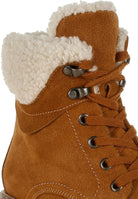 Rag Company chunky heel winter boots for women featuring cozy fleece lining and stylish design
