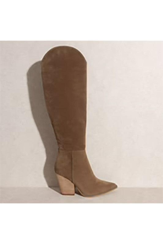 Women's Shoes - Boots CLARA-KNEE HIGH WESTERN BOOTS