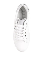Claude Faux Leather Back Panel Detail Sneakers