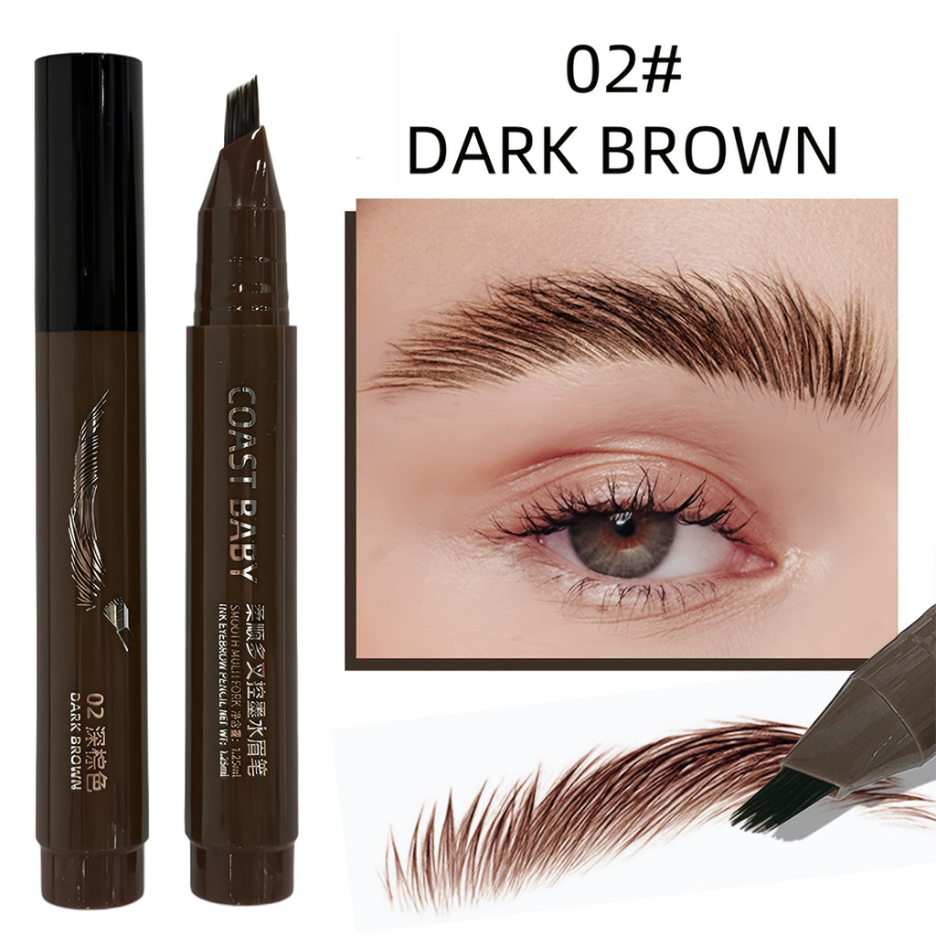 Coast Baby dark brown eyebrow pen, travel friendly for easy brow shaping