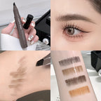Travel friendly brow pen in brown, perfect for on-the-go eyebrow styling