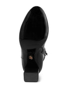 Sole of Rag Company cobra buckle ankle boots showcasing a sleek design for stylish comfort
