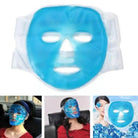 Blue cold gel face mask for soothing skin, perfect for relaxation