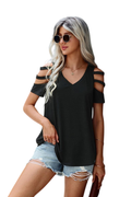 Top de Blusa con Hombros Descubiertos para Mujer para Viajes con Estilo