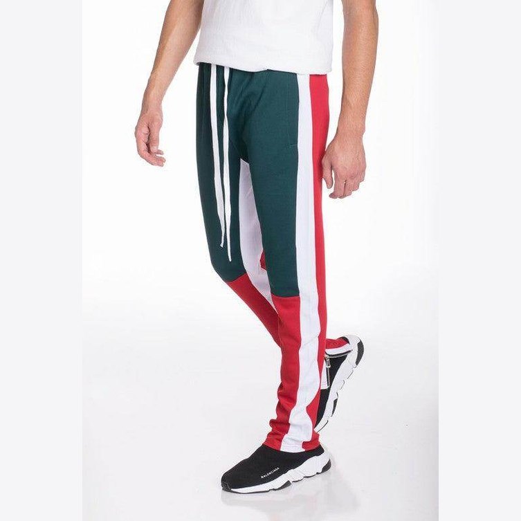 Color Block Track Pants - VacationGrabs