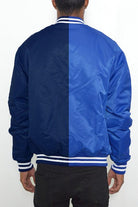 Men's Jackets Color Block Two Tone Varsity Jacket