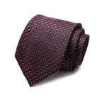 Colorful Silk Neck Ties Formal Professional Slim Ties - VacationGrabs