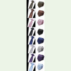 Colorful Silk Neck Ties Formal Professional Slim Ties - VacationGrabs