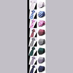 Colorful Silk Neck Ties Formal Professional Slim Ties - VacationGrabs