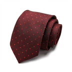 Colorful Silk Neck Ties Formal Professional Slim Ties - VacationGrabs