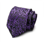 Colorful Silk Neck Ties Formal Professional Slim Ties - VacationGrabs
